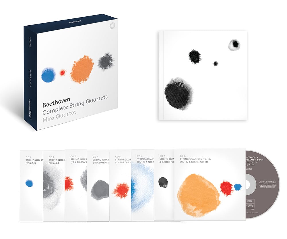 Miro Quartet–beethoven Complete String Quartets 8 Cd Set